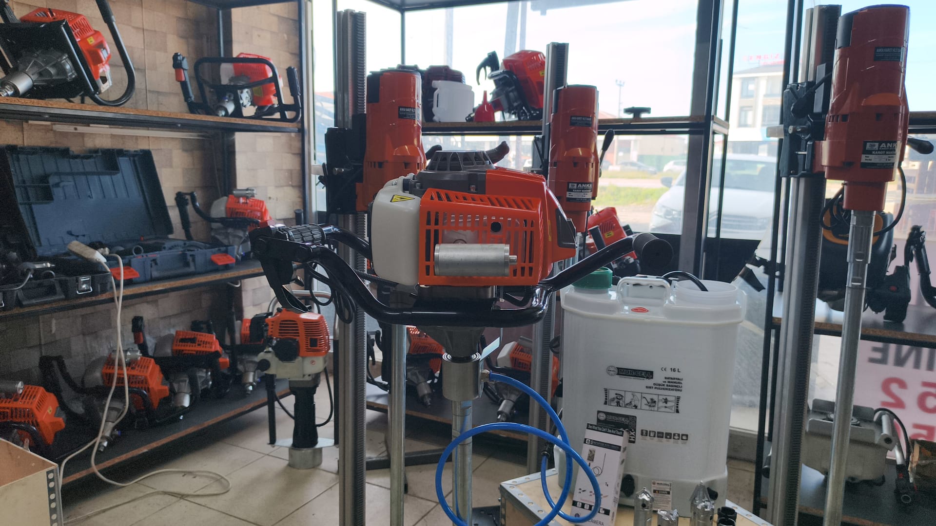 5.5 HP Benzinli El Sondaj Makinesi